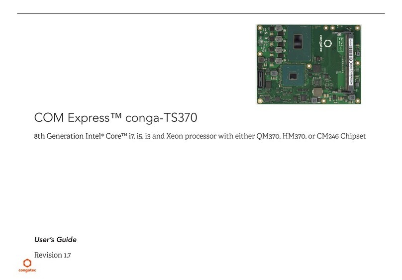 Congatec COM Express conga-TS370 user guide