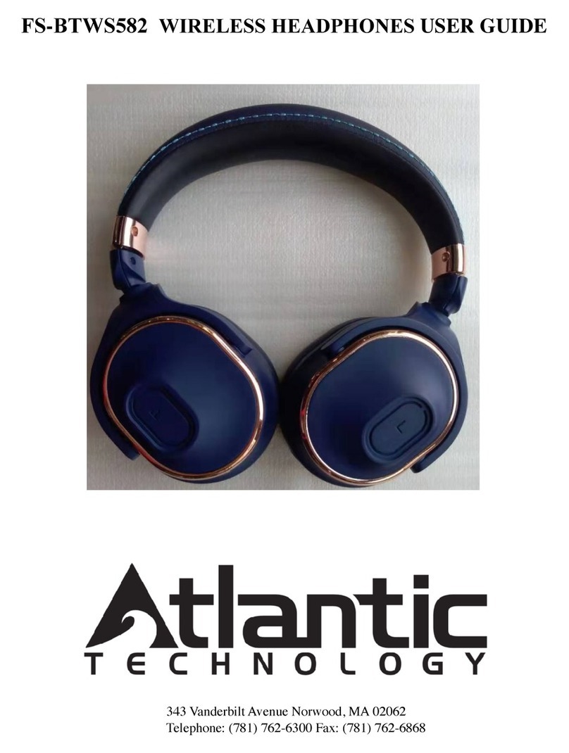 Atlantic Technology FS-BTWS582 user guide