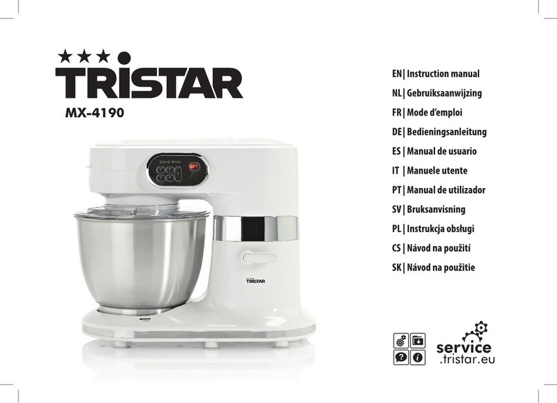 TriStar MX-4190 instruction manual