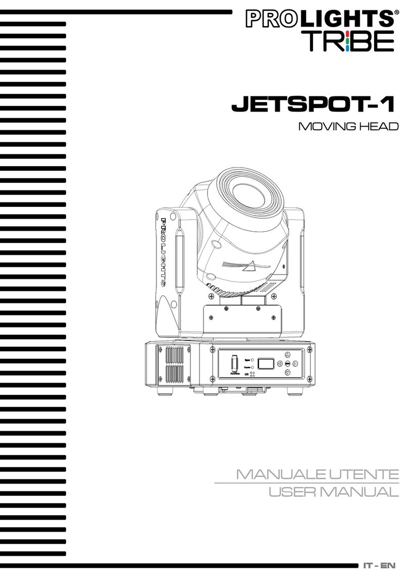 Prolights Tribe JETSPOT-1 user manual