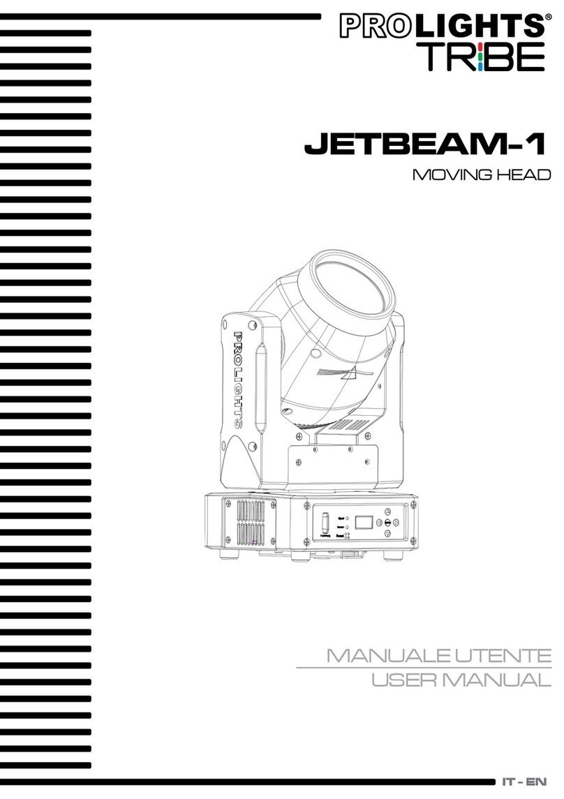 Prolights Tribe JETBEAM-1 user manual
