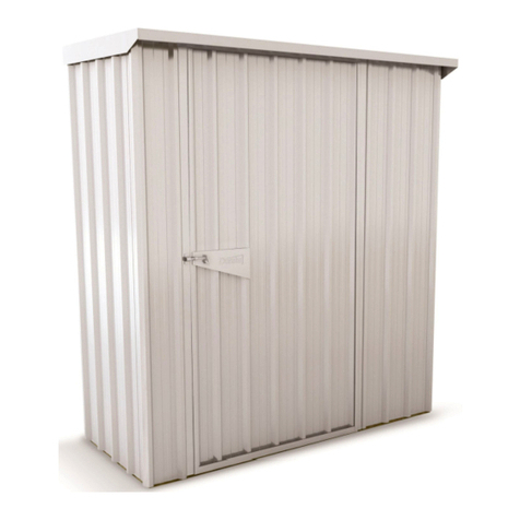 Riverlea Duratuf Gurdian Sheds GS62 Assembly instructions