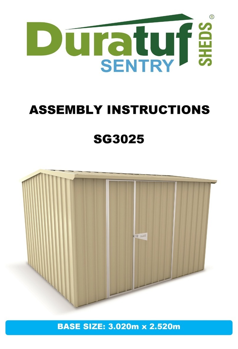 Riverlea Duratuf Guardian SHED SG3025 User manual