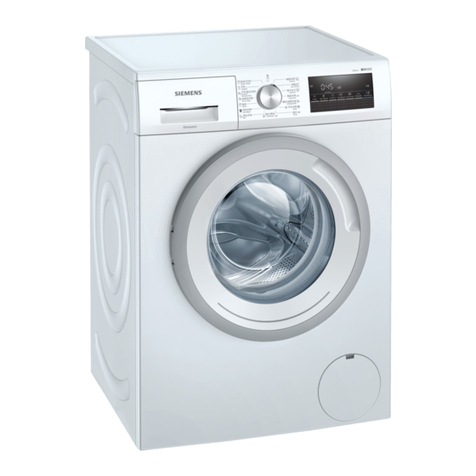 Siemens WM12N270HK User manual