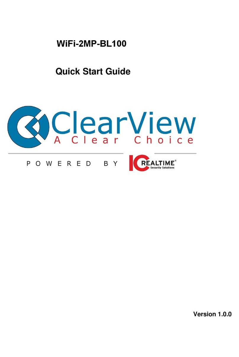 ICRealtime ClearView WiFi-2MP-BL100 User manual