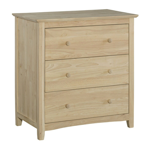 Unfinished Furniture of Wilmington BD-7003 User manual Unfinished Furniture of Wilmington BD-7003 User manual
