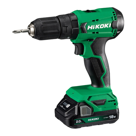 HIKOKI DV18DA User manual