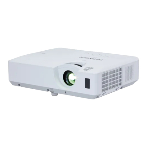 Hitachi CP-RX250 User manual Hitachi CP-RX250 User manual