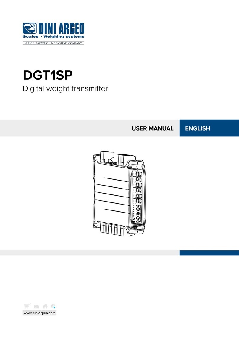 Dini Argeo DGT1SP user manual