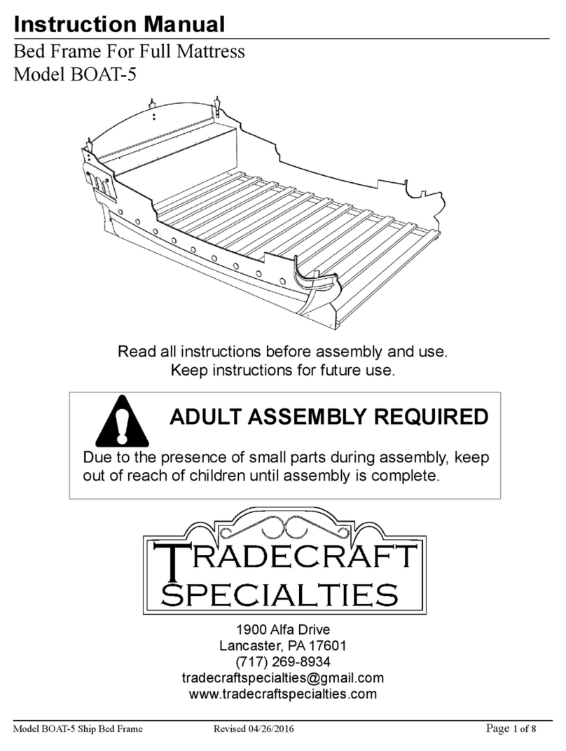 Tradecraft Specialties BOAT-5 User manual Tradecraft Specialties BOAT-5 User manual