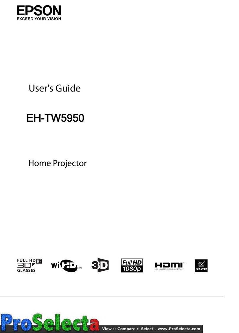 Epson EH-TW5950 User manual