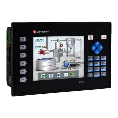 Unitronics Vision OPLC V560-T25B User manual