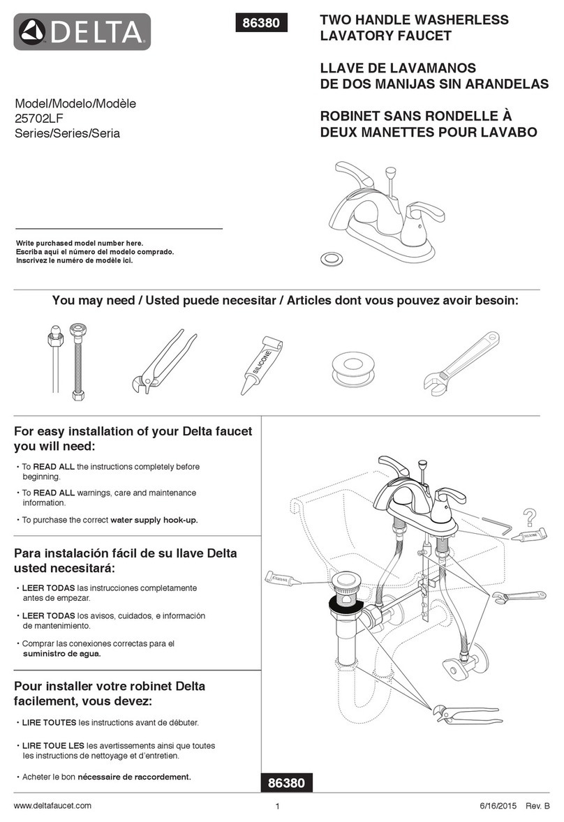 Delta 25702LF installation instructions