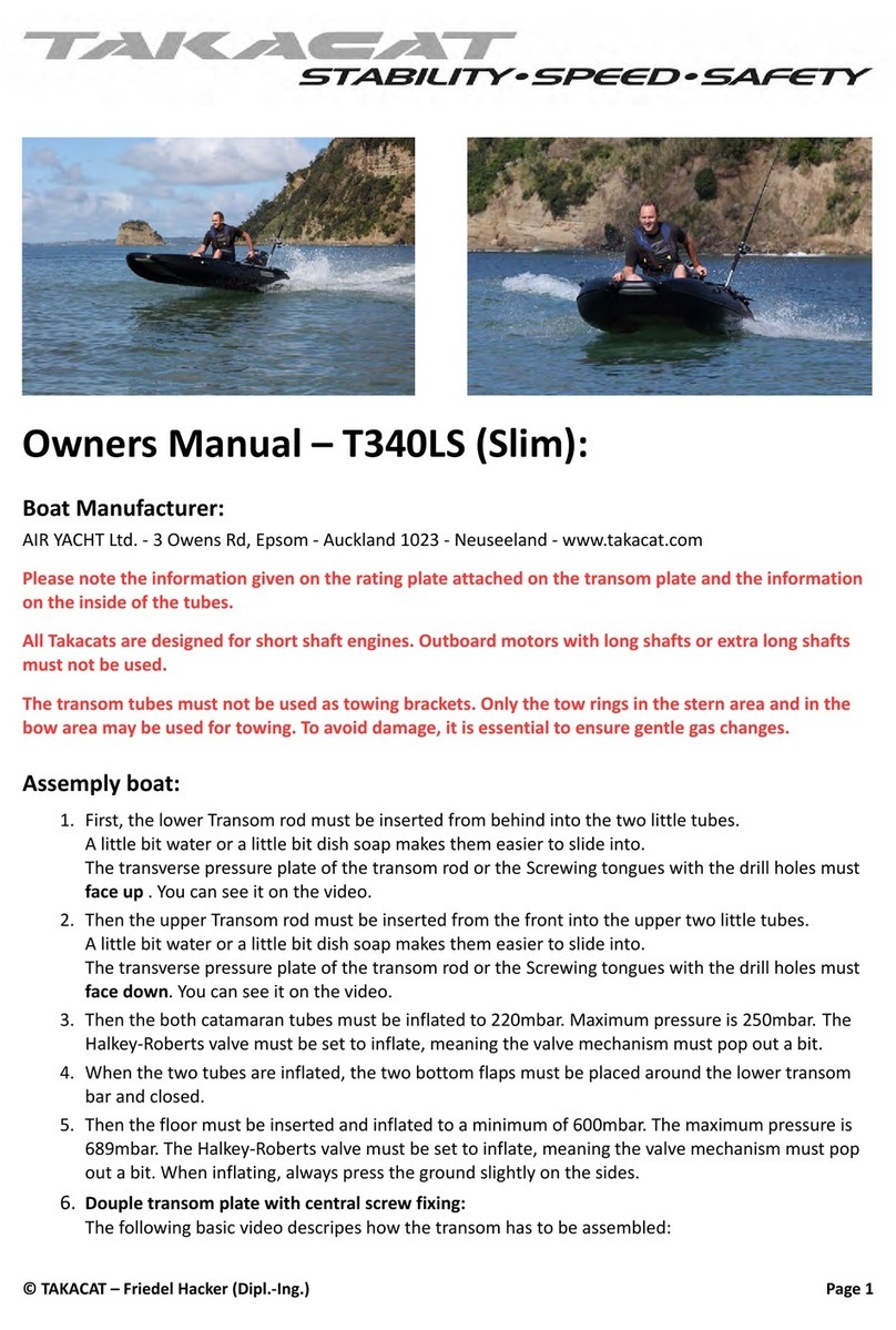 TAKACAT T340LS User manual TAKACAT T340LS User manual