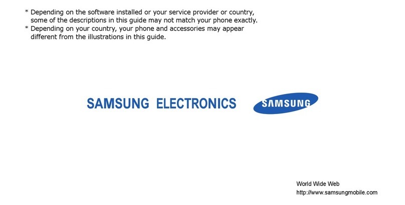 Samsung SGH-T539 User manual