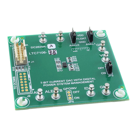 Analog Devices LINEAR DC2620A-A Quick setup guide