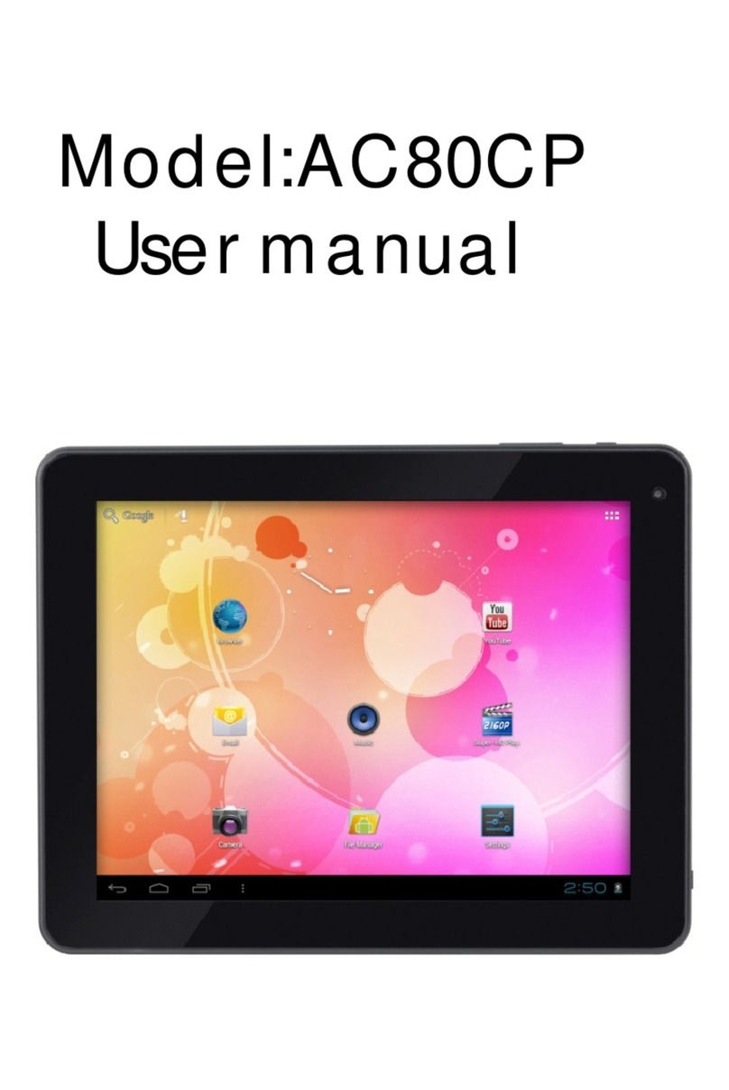 Archos AC80CP User manual