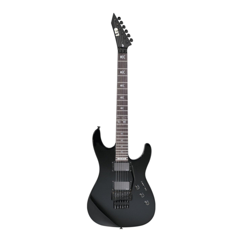ESP LTD KH-602 Owner's manual & warranty information