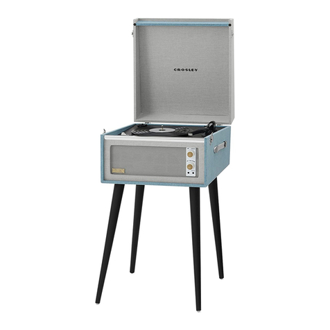 Crosley CR6233E User manual