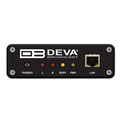 DEVA Broadcast DB90-TX User manual