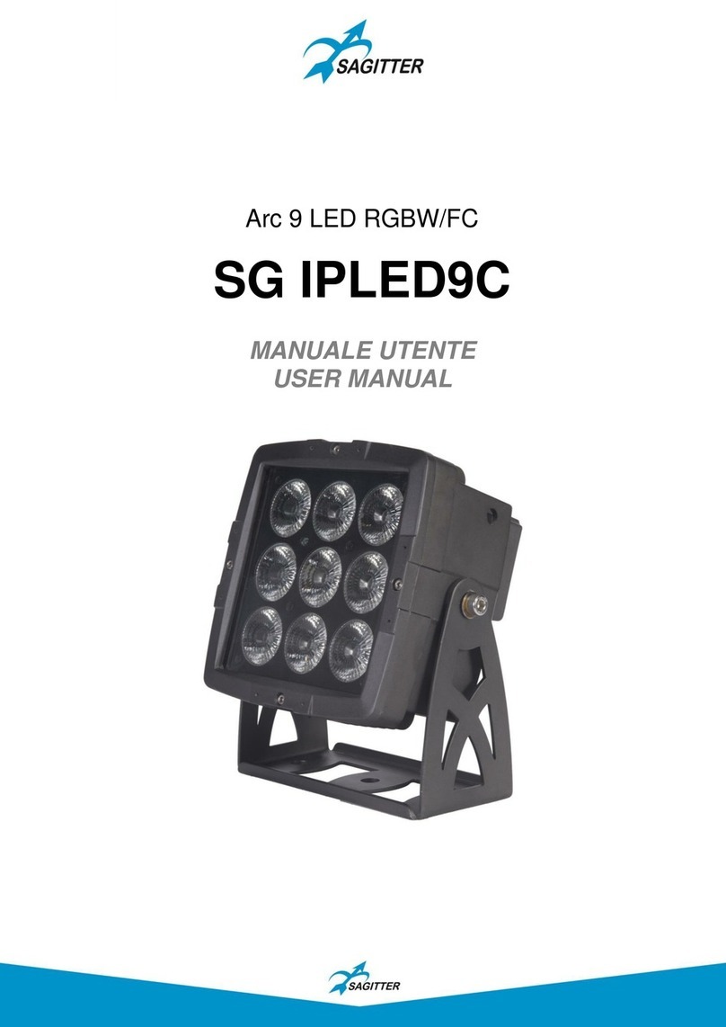 Sagitter Arc 9 LED RGBW/FC user manual