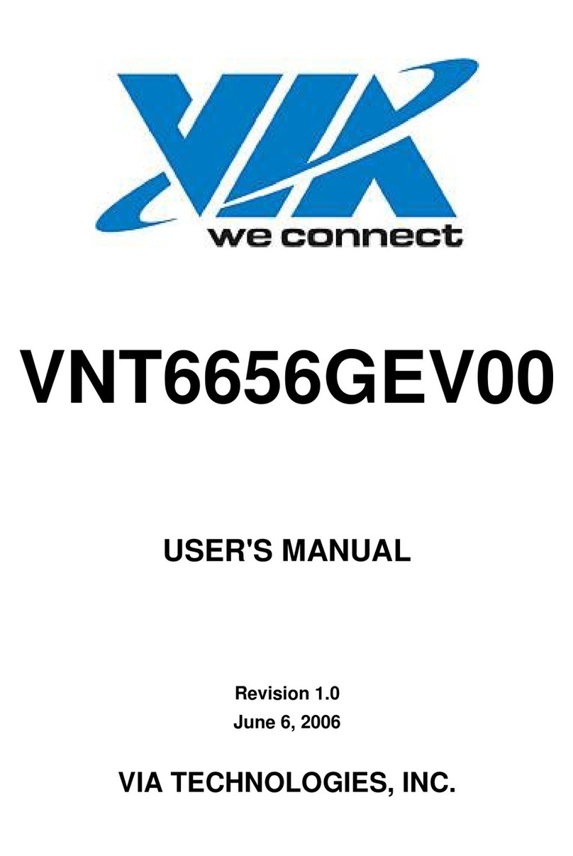VIA Technologies VNT6656GEV00 user manual
