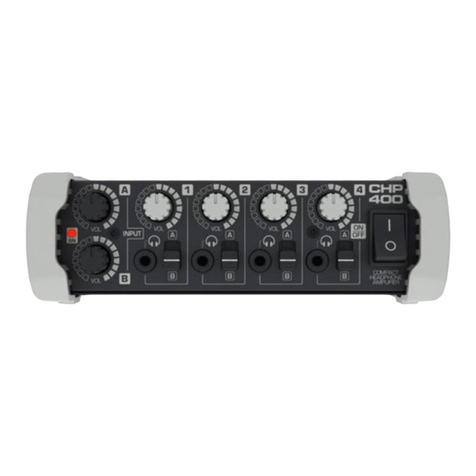 Hill Audio CHP-400 User manual