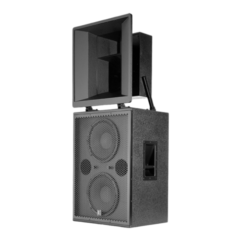 Beta Three Professional Theater Series User manual