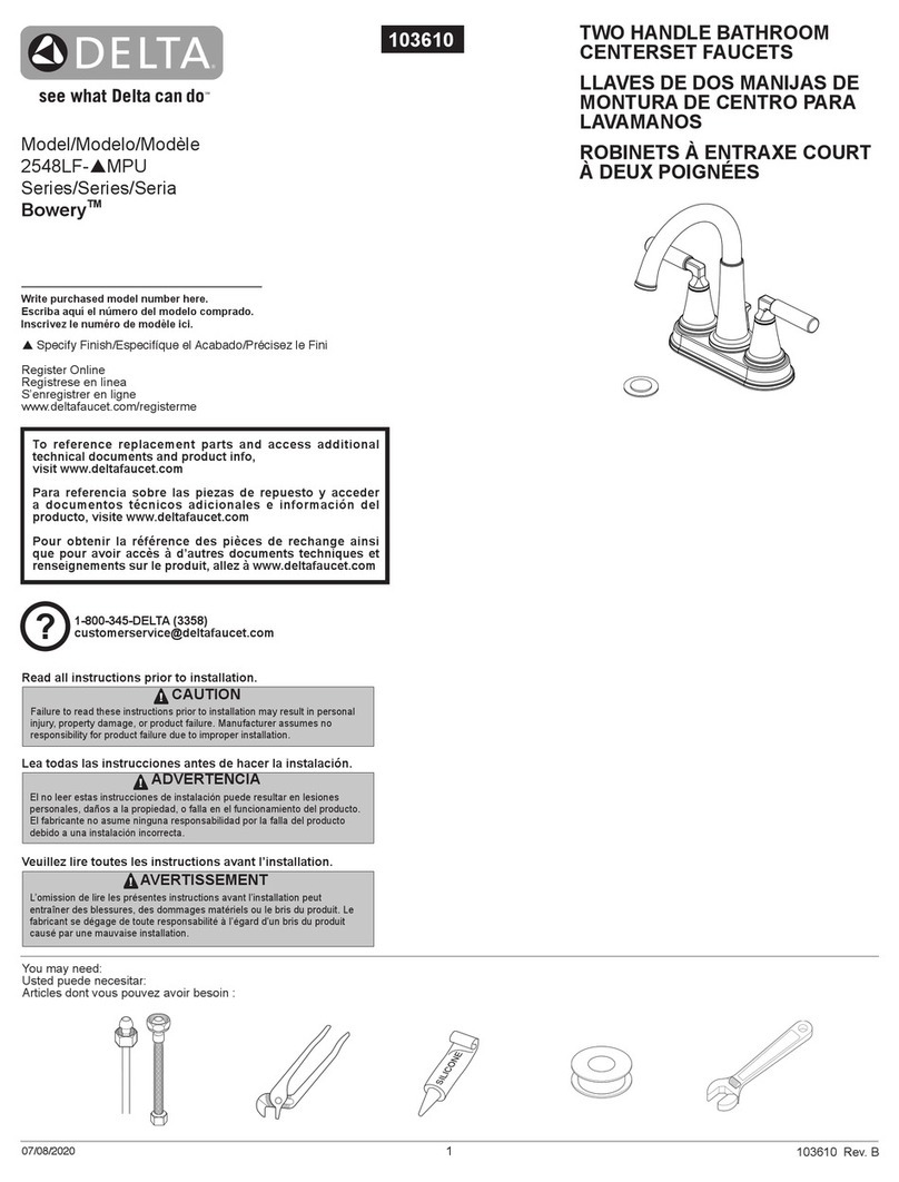 Delta 2548LF-PNMPU User manual