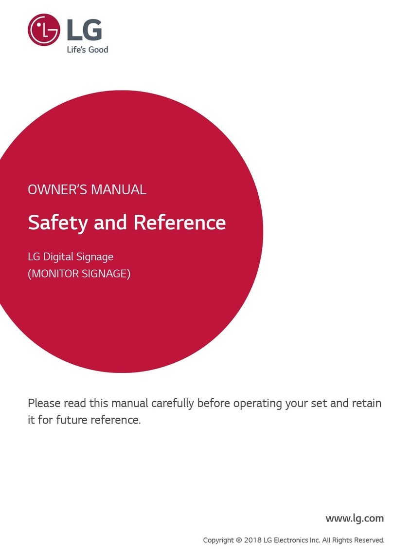 LG 86UL3E-T User manual