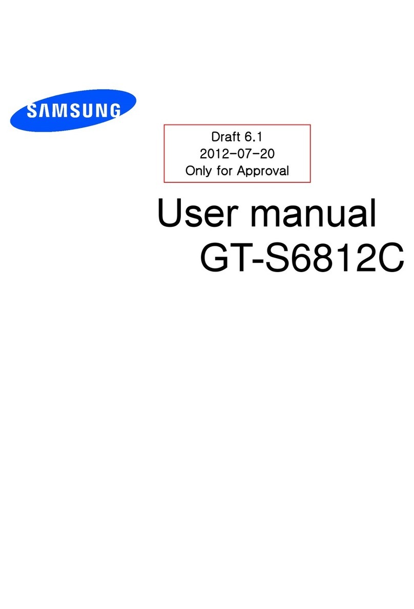 Samsung GT-S6812C user manual
