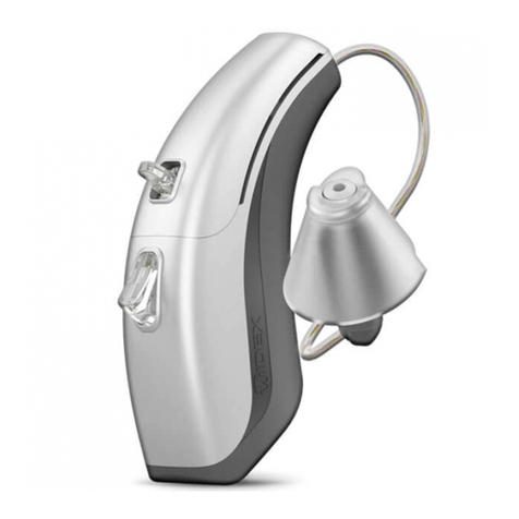 Widex S4-VS User instructions
