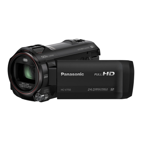 Panasonic HC-V750 operating instructions