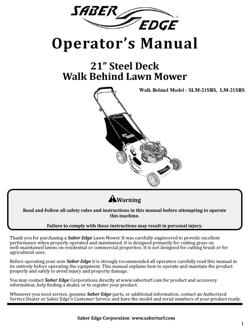Saber Edge SLM-21SBS User manual