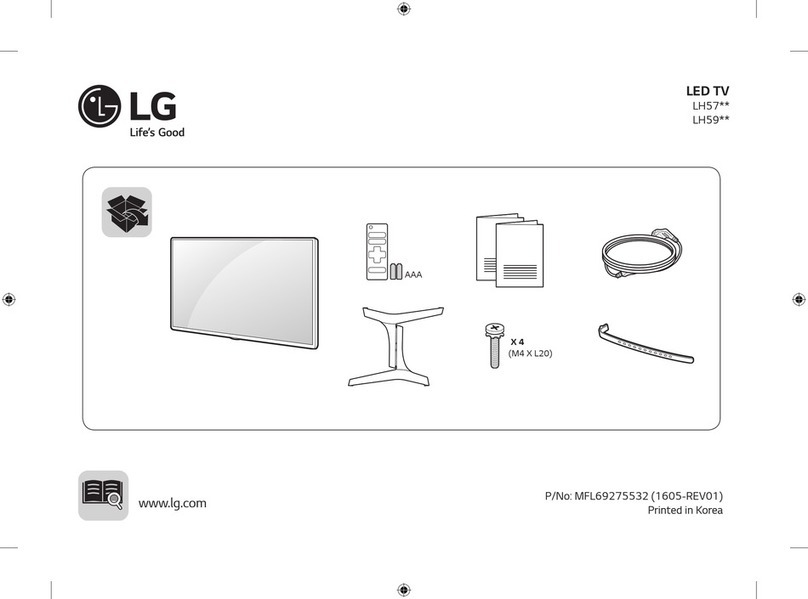 LG LH59 Series User manual