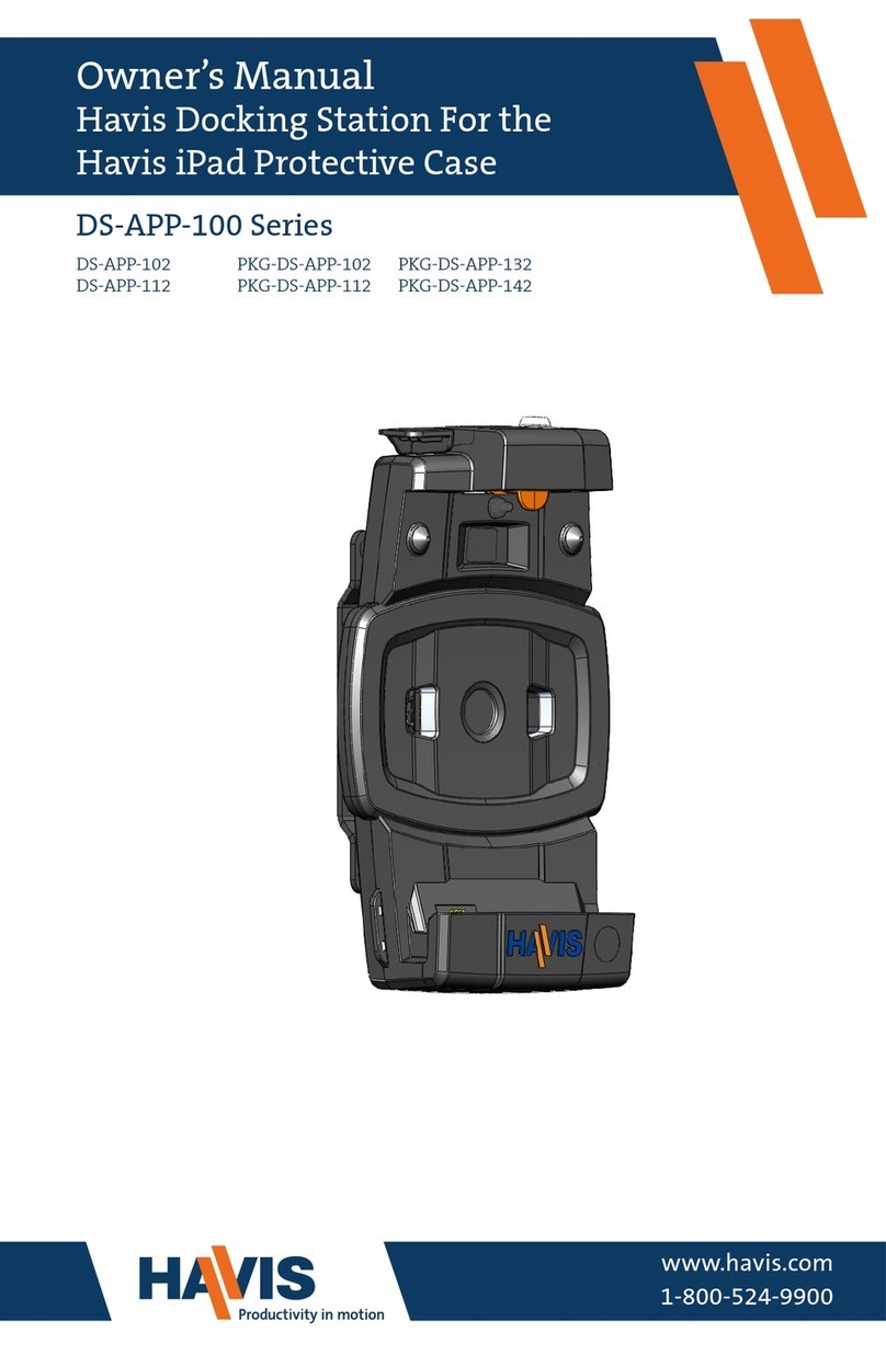 Havis DS-APP-100 Series owner's manual