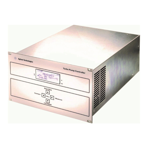 Agilent Technologies TwisTorr Medium-TMP X3501-64016 user manual