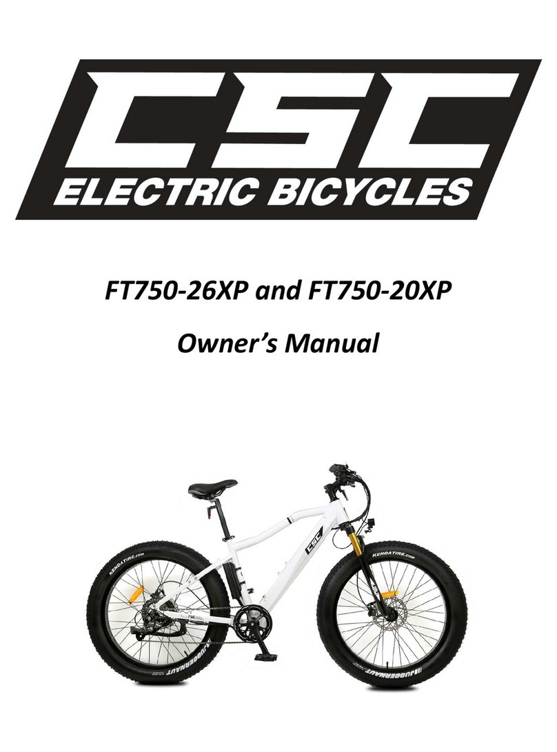 CSC FT750-26XP User manual