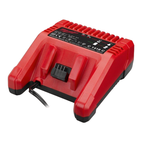 Milwaukee C 1418 C User manual