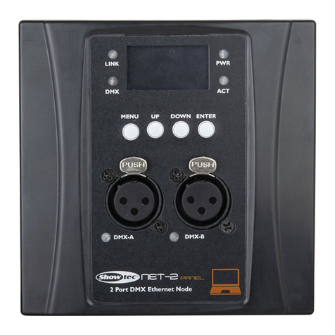 Show Tec NET-2 3-pin User manual
