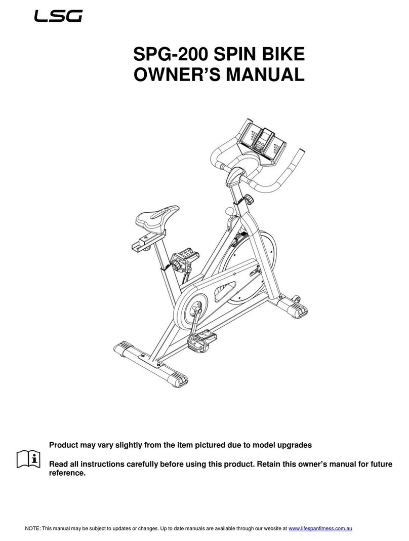 LSG SPG-200 owner's manual