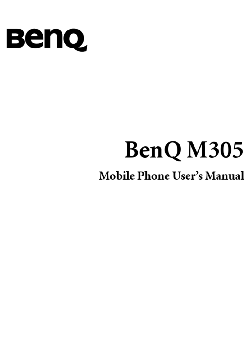BenQ M305 user manual