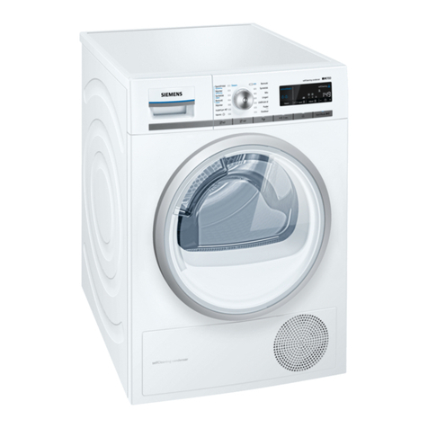 Siemens WT45W5R9DN Installation and operating instructions