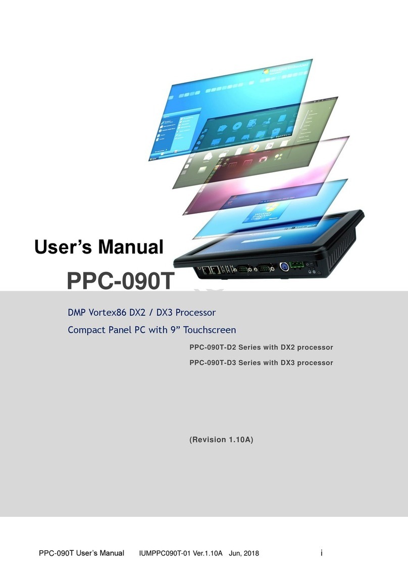 ICOP Technology PPC-090T-D3 user manual