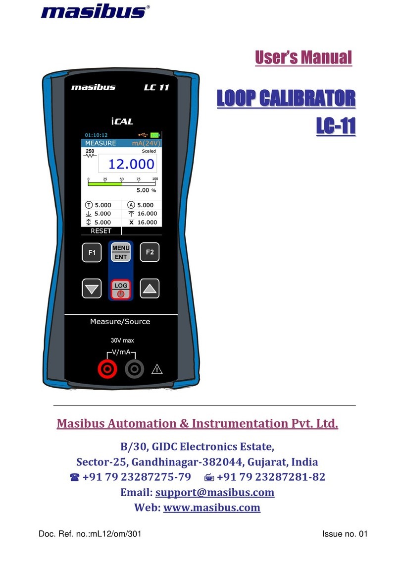 Masibus iCal LC-11 user manual Masibus iCal LC-11 user manual