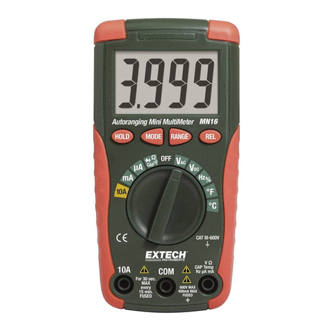FLIR Extech Instruments MN16 User manual