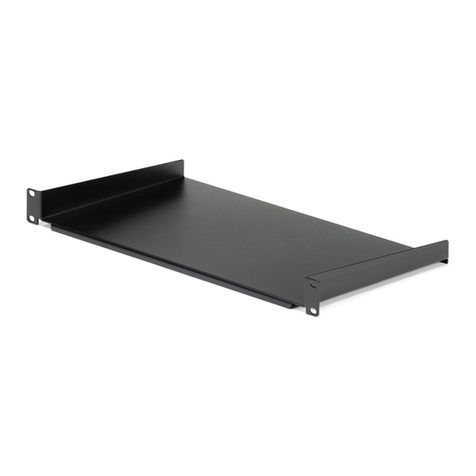 StarTech.com CABSHELF1U10 User manual