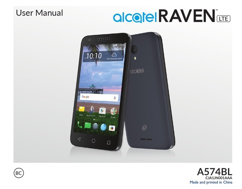 Alcatel A574BL User manual
