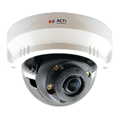 ACTi A88 User manual