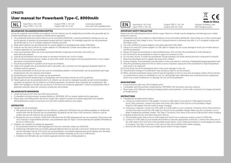 TOPPOINT LT91272 quick start guide